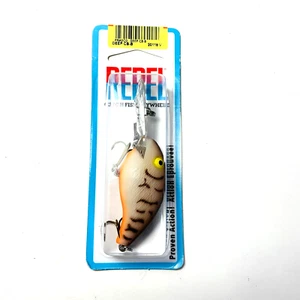 Rebel Deep Teeny R Crankbait Lure CB-B Crawdad Color - Picture 1 of 4