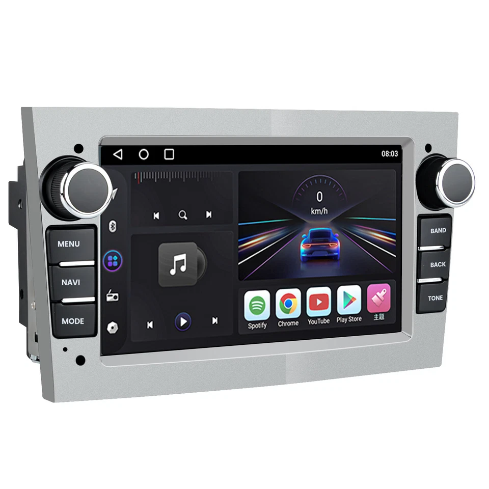 Android Radio 2+32GB Für Opel Corsa C Astra H Vectra C Zafira Carplay Navi GPS - Bild 1 von 4