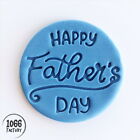 Happy Fathers Day -HF25 Embosser Stamp for Icing Cupcake Fondant Cookie Father's