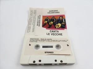 Musicassetta Mc Adriano Celentano Canta le vecchie - Foto 1 di 2