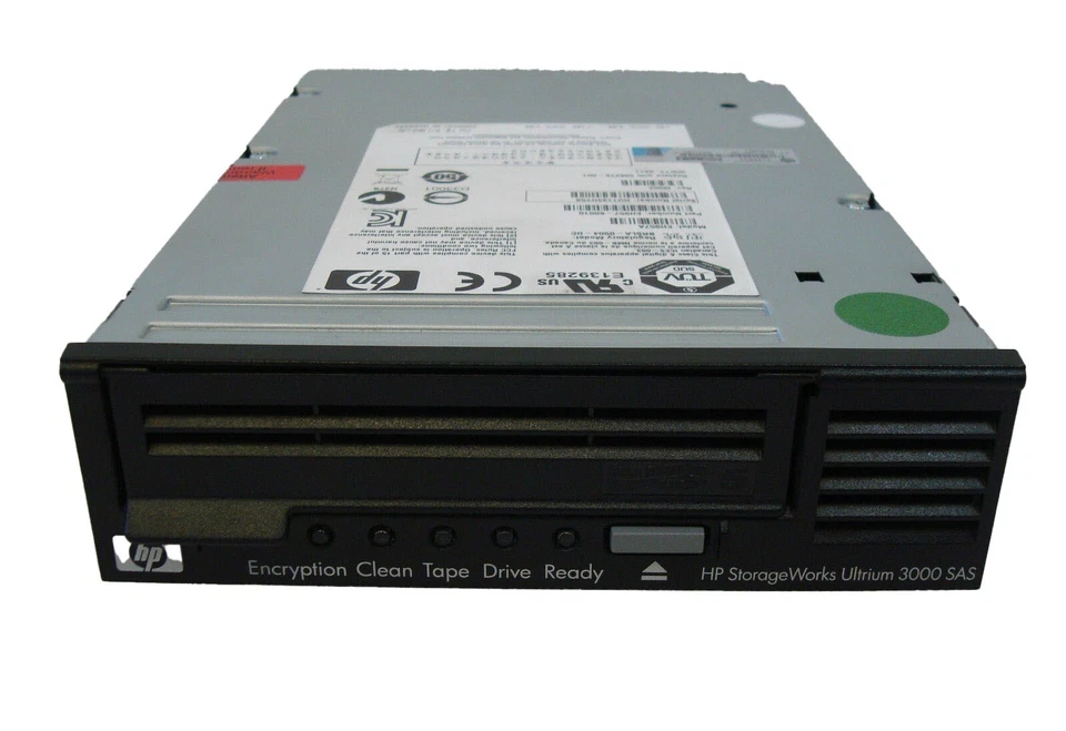 HP StroageWorks Ultrium 3000 SAS  internal tape drive LTO5 EH957A  596278-001 - Image 1 of 4