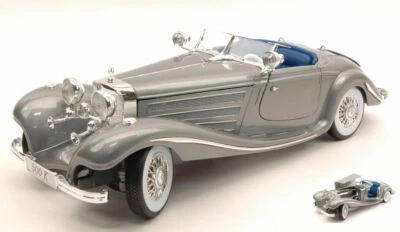 Mercedes 500 K Type 1936 Silver 1:18 Model MAISTO - Immagine 1 di 2
