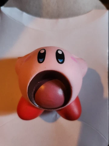 lot of 4 -KIRBY Nintendo Super Smash Bros. SQUISHME Foam Squishies. Opened/NEW Cover
