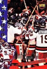 1995 Signature Rookies Miracle on Ice Numbered #46 Believe, USA National Team