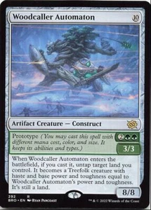 2022 Magic the Gathering The Brothers' War Woodcaller Automaton R #292 - Picture 1 of 2