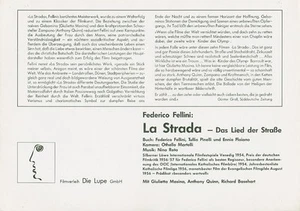 La Strada - Das Lied der Straße ORIG AH-Foto Fellini - Picture 1 of 1