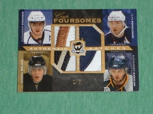 2007-08 The Cup ALEX OVECHKIN 1/5 MALKIN KOVALCHUK RADULOV Quad Patch Foursomes - Picture 1 of 2