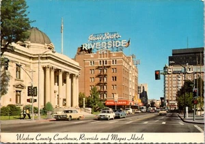 Jessie Beck's Riverside Hotel Reno Nevada Postcard - Picture 1 of 2