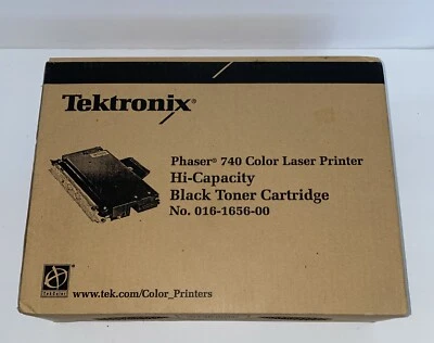 Tektronix 016-1656-00 Black High Capacity Toner for Phaser 740 - Image 1 of 4