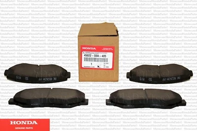 Kit de pastillas de freno delanteras originales Honda OEM se adapta a: 2005-2006 CR-V (pastillas, cuñas, grasa) Foto 1 de 2