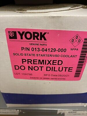 York Factory OEM 01304129000 VSD And Solid State Starter Coolant. • 110$