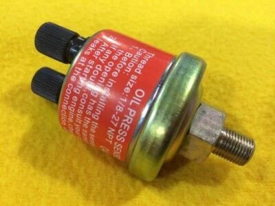 Oil pressure sensor universal 1/8 NPT 0-160 Psi sender unit for gauge - image 1 of 3