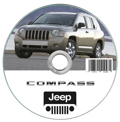 Jeep Compass (2007-2011) manuale officina su cd - repair manual on cd - Immagine 1 di 4