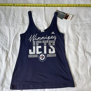 Winnipeg Jets Womens Adidas Tank Top Shirt Womens Size Small NHL Hockey - Picture 1 of 4
