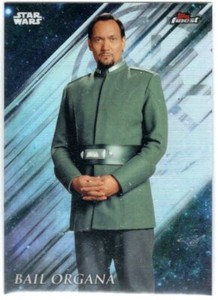 STAR WARS 2018 TOPPS FINEST BASE REFRACTOR PARALLEL #9 BAIL ORGANA