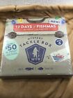 12 Days Of Fishmas Advent Calendar Tackle Box W/ Extra Tackle Box Fishing Item