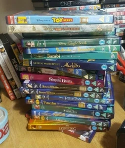 DISNEY & CHILDRENS DVDS NEW SEALED VARIOUS TITLES WITH MULTI PURCHASE DISCOUNT - Picture 1 of 127