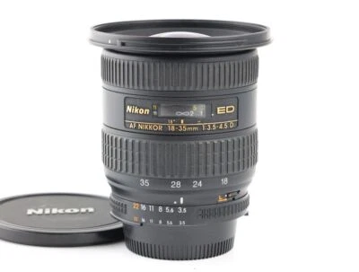 [MINT] Nikon AF NIKKOR 18-35mm f3.5-4.5 D ED wide zoom lens From JAPAN - Image 1 of 4