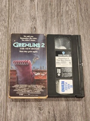Gremlins 2 The New Batch VHS Tape  - Image 1 of 4
