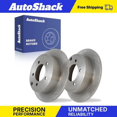 Rear Brake Rotors Pair for Jeep Patriot Compass Dodge Avenger Chrysler 200 Foto 1 de 4