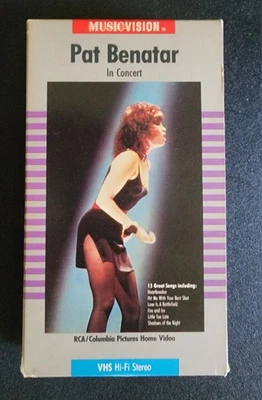 Pat Benatar In Concert - Music Vision (VHS, 1983) - Image 1 of 3