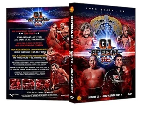Official NJPW New Japan Pro Wrestling : G1 Special in USA 2017 - Night 2 DVD - Picture 1 of 1