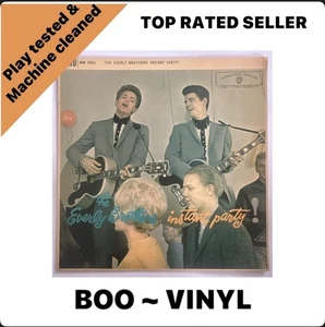 THE EVERLY BROTHERS ~ INSTANT PARTY ~ 1962 MONO  VINYL ALBUM VG+ / VG+ - Picture 1 of 6