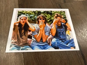 DAZED AND CONFUSED Art Print Photo 8x10 Poster PINK FLOYD Hear Speak See No Evil - Picture 1 of 2