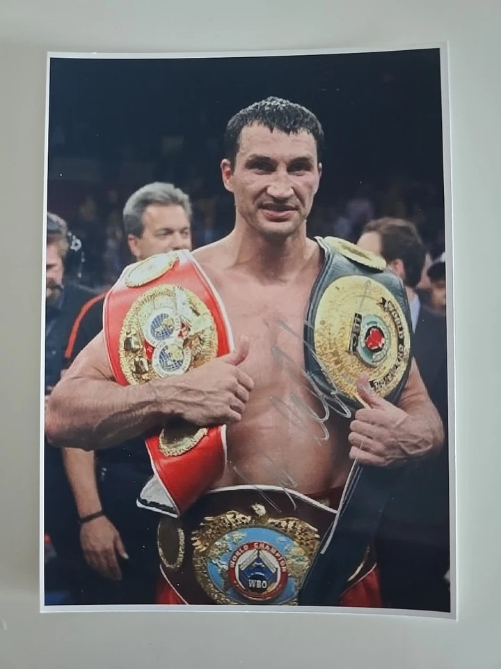 Wladimir Klitschko Autograph Signed Original Autogramm Signiert Foto 13x18cm  - Bild 1 von 1