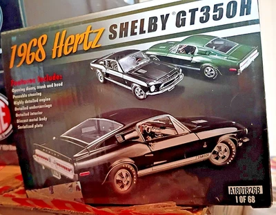 1/18 ~ 1968 SHELBY GT350H EDICIÓN HERTZ 1 de 68 en negro Foto 1 de 4