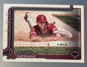 2025 Topps Series 2 Mickey Moniak #479 Los Angeles Angels Baseball Card - Picture 1 of 2