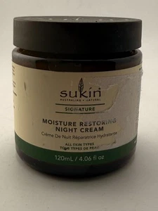 Australian Natural Sukin Signature Moisture Restoring Night Cream-4.06 Oz - Picture 1 of 3