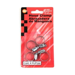 Koehler Enterprises Morsetti per Tubi, Morsetto per Tubi Easy Clamp Blister Confezione, 4 Pezzi,... - Foto 1 di 1