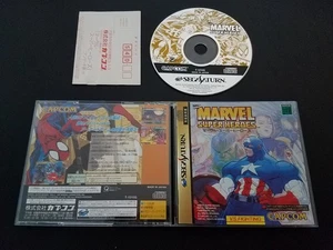 Importación Sega Saturn - Marvel Super Heroes - Japón japonés vendedor de EE. UU. - Imagen 1 de 2
