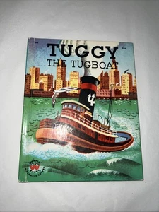 Tuggy The Tugboat by Jean Horton Berg 1958 Wonder Books #696 Vintage - Imagen 1 de 9
