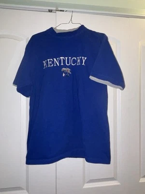 Винтажная вышитая футболка Y2K Kentucky Wildcats размер L - Изображение 1 из 3