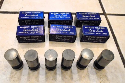 6 grifos/elevadores de válvula Ford Lincoln Mercury 1952-1966 53 54 55 56 57 58 59 60 Foto 1 de 4