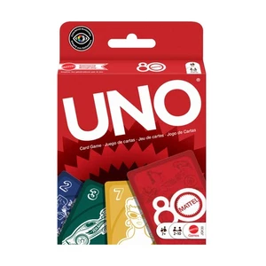 Mattel Games UNO 80° Anniversario Mattel versione speciale Rosso Rubino da - Foto 1 di 24