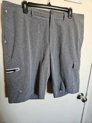 Pantalones Cortos/Bañador Para Hombre TOMMY BAHAMA Gris Jaspeado Anfibio Carga 38 Logo Foto 1 de 4