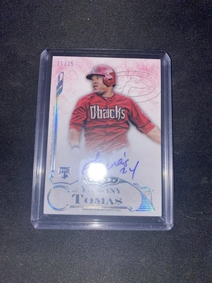 2015 Topps 五星 - 亲笔签名 Yasmany Tomas #FSA-YT /25(AU,RC) — 第 1/2 张图片