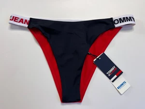 Tommy Hilfiger High Leg Cheeky Bikinislip Tanga Gr. XL NEU Women Swimwear - Picture 1 of 3