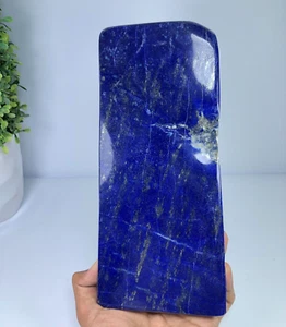 4,8 lb Lapislázuli Pulido Forma Libre | Piedra Muestra Cristal Tambor Áspero - Imagen 1 de 10