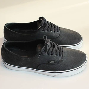 Vans - Authentic Premium black leather EU42/US9/UK8 - Imagen 1 de 4