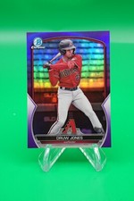 2023 Bowman Chrome Prospects Purple Refractor /250 #BCP-249 Druw Jones R6220J