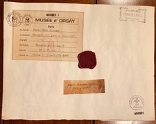 Vintage Picasso Original - Art Drawing On Paper Signed