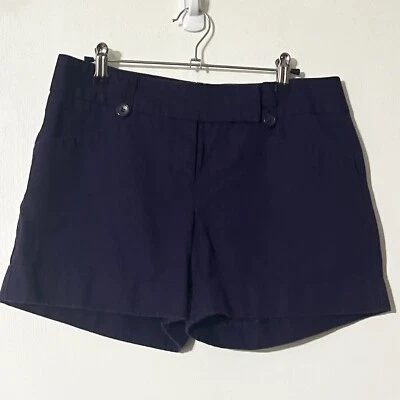 Pantalones Cortos THE LIMITED Mujer Drew Fit 100% Algodón Púrpura Puño Dobladillo Bolsillos Talla 6 Foto 1 de 4