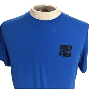 Aeropostale Men’s Tee Shirt Size Medium Blue Short Sleeve - Picture 1 of 7