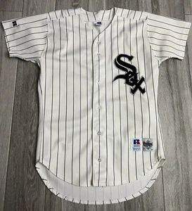 AUTHENTIC RUSSELL CHICAGO WHITE SOX BASEBALL JERSEY DIAMOND COLLECTION SZ 40 - Picture 1 of 4
