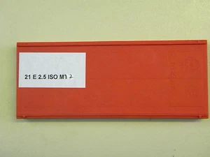 Placa para fresado roscado de C.P.T., 21 E 2,5 ISO MT 7 - Imagen 1 de 2