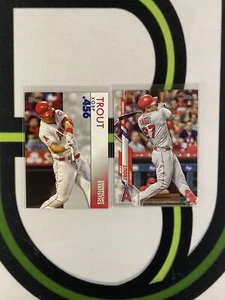 Mike Trout 2020 Topps Lot Los Angeles Angels - Picture 1 of 2